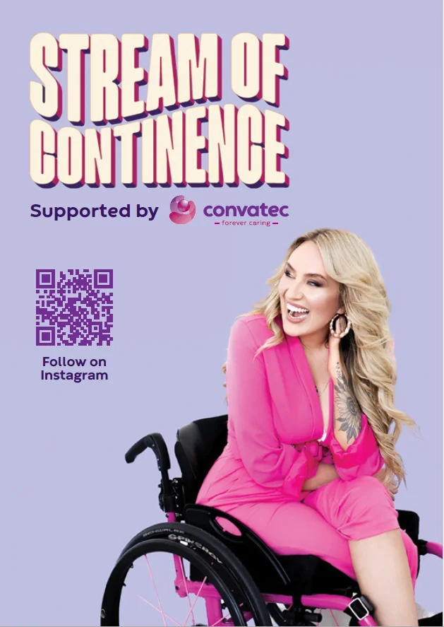 a woman in a wheelchair